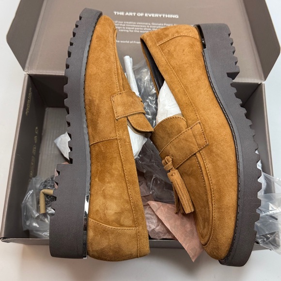 Franco Sarto Women's Carolynn Lug Sole Tassel Loafers- Size 8.5M - Picture 8 of 12